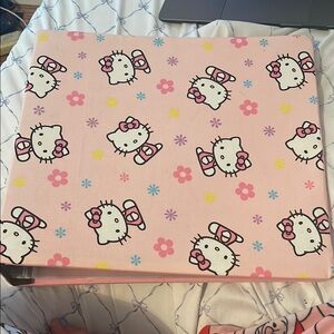 Hello Kitty Pink Binder